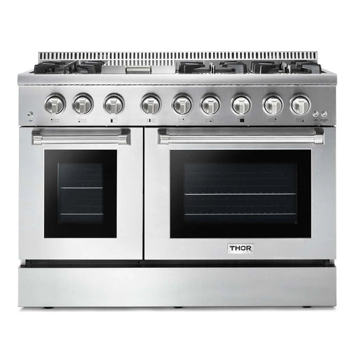 Thor Kitchen 48" Dual Fuel Range in Stainless Steel, HRD4803U Thor Kitchen