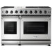 Thor Kitchen 48" Dual Oven Natural Gas Range in Stainless Steel, LRG4807U Thor Kitchen