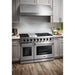 Thor Kitchen 48" Dual Oven Natural Gas Range in Stainless Steel, LRG4807U Thor Kitchen