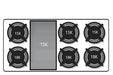 Thor Kitchen 48" Professional Natural Gas Range in Stainless Steel, HRG4808U Thor Kitchen