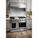 Thor Kitchen 48" Professional Propane Dual Fuel Range in Stainless Steel, HRD4803ULP Thor Kitchen