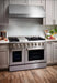 Thor Kitchen 48" Propane Gas Range in Stainless Steel with Dual Oven and Griddle, HRG4808ULP Thor Kitchen