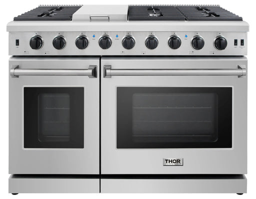 Thor Kitchen 48" Propane Gas Range in Stainless Steel, LRG4807ULP Thor Kitchen