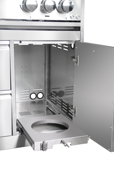 Thor Kitchen Pro Style Grill Cabinet in Stainless Steel, MK03SS304 Thor Kitchen