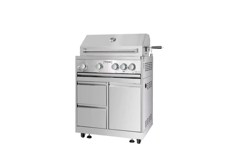 Thor Kitchen Pro Style Grill Cabinet in Stainless Steel, MK03SS304 Thor Kitchen