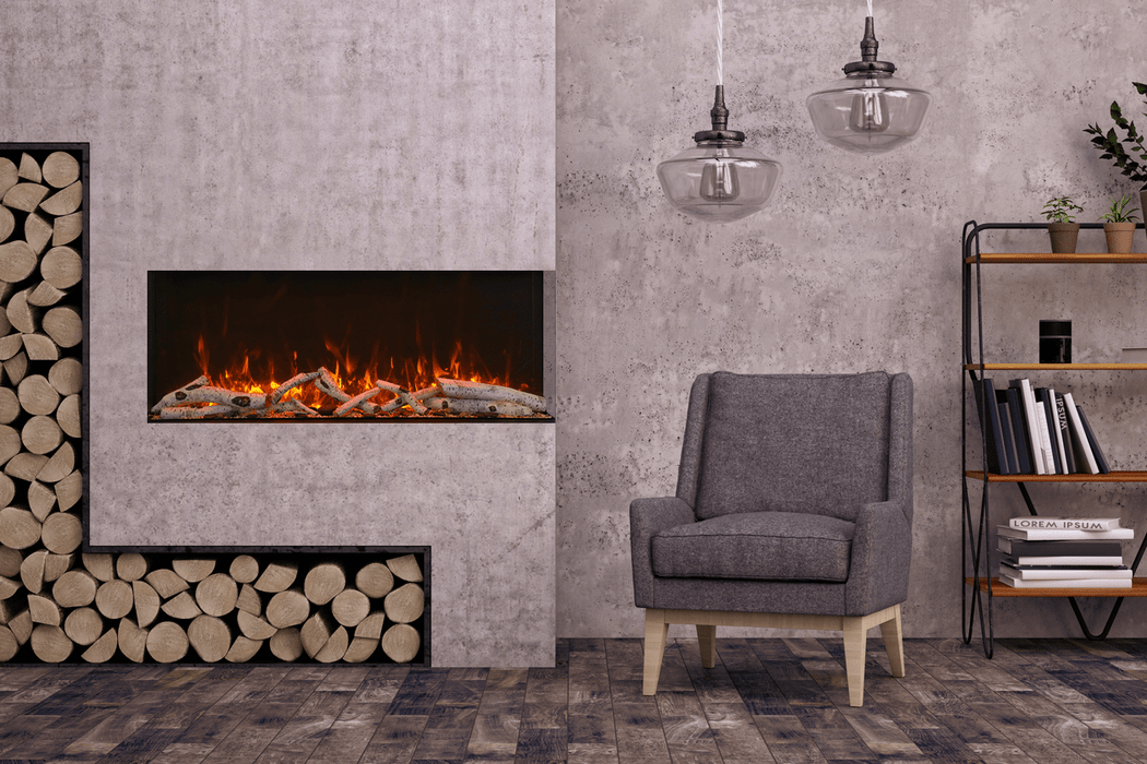 Amantii 88" Tru View XT Lumina Electric Fireplace