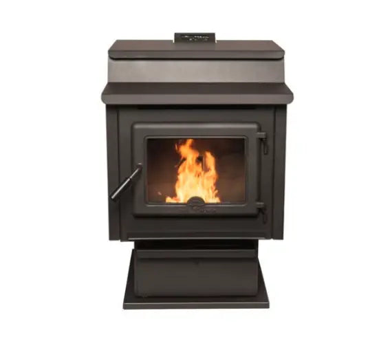 True North TN40 Pellet Stove with Pedestal True North Dreamwood Living