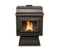 True North TN40 Pellet Stove with Pedestal True North Dreamwood Living