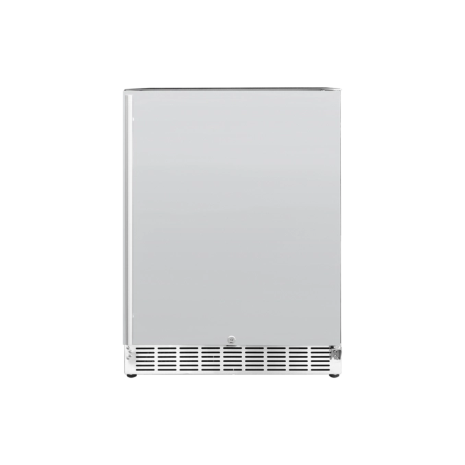 TrueFlame 15" Outdoor Rated Fridge with Glass Door - AMD-RFR-15G
