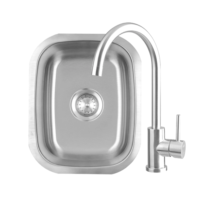 TrueFlame 15"x15" Drop-in Sink - TF-NK-15D