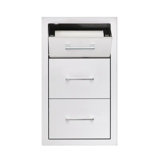 TrueFlame 17" Masonry Vertical 2-Drawer & Paper Towel Holder Combo - TF-TDC-17M TrueFlame Dreamwood Living