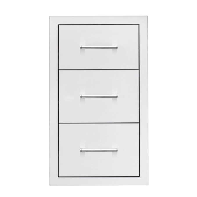 TrueFlame 17" Triple Drawer - TF-DR3-17-A