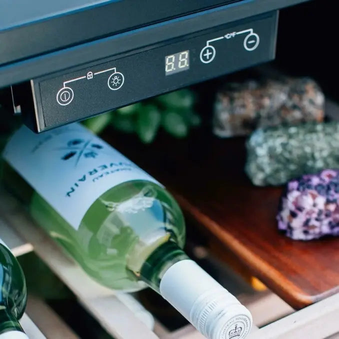 TrueFlame 24" Outdoor Rated Wine Cooler - AMD-RFR-24W
