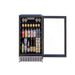 TrueFlame 24" Outdoor Rated Refrigerator w/ Glass Door - AMD-RFR-24G TrueFlame Dreamwood Living