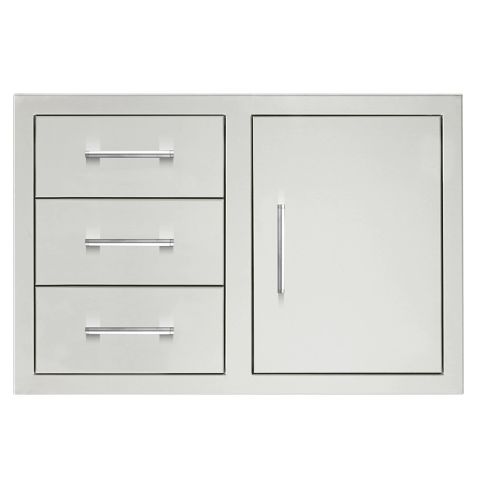 TrueFlame 30-Inch 2-Drawer & Access Door Combo - TF-DC2-30-A