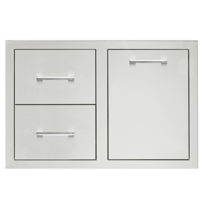 TrueFlame 33-Inch 2-Drawer & Access Door Combo - TF-DC2-33-A