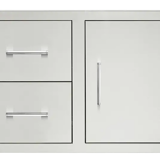 TrueFlame 33" 2-Drawer & Access Door Combo Masonry Frame - TF-DC2-33M-A TrueFlame Dreamwood Living