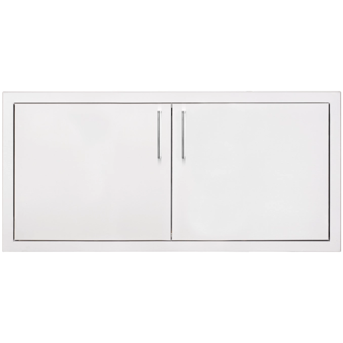 TrueFlame 36" 2-Drawer Dry Storage Pantry & Enclosed Cabinet Combo - TF-DP-36DC-A