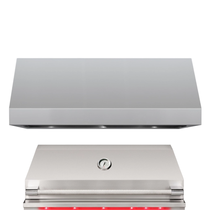 TrueFlame 36" Vent Hood with 1,000 CFM Motor and Mounting Bracket - TF-VH36-2 TrueFlame Dreamwood Living