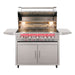 TrueFlame 40" Freestanding 5-Burner Gas Grill with LED Lighting - TF40+CART-TF-40DC TrueFlame Dreamwood Living