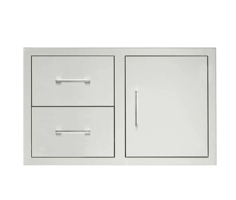 TrueFlame 36-Inch 2-Drawer & Access Door Combo - TF-DC2-36-A TrueFlame Dreamwood Living