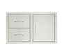 TrueFlame 36-Inch 2-Drawer & Access Door Combo - TF-DC2-36-A TrueFlame Dreamwood Living