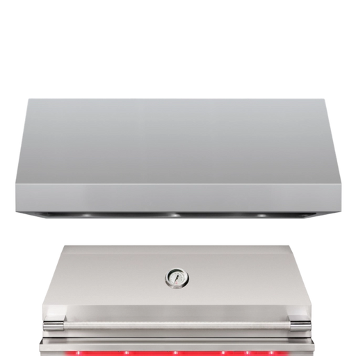 TrueFlame 42" Vent Hood with 2,000 CFM Motor and Mounting Bracket - TF-VH42-3 TrueFlame Dreamwood Living