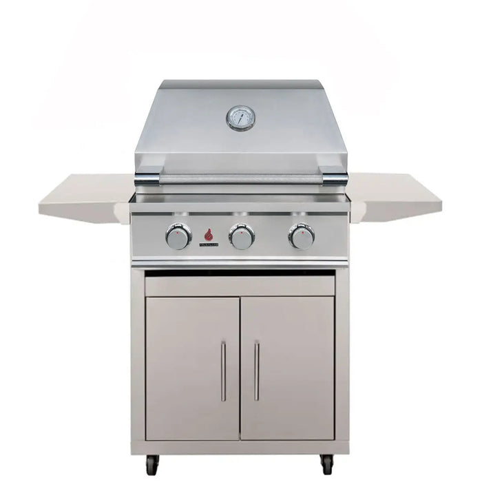 TrueFlame E Series 25″ Freestanding 3-Burner Gas Grill - TFE25+CART-TF-25DC TrueFlame Dreamwood Living