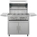 TrueFlame E Series 32" Freestanding 4-Burner Gas Grill - TFE32+CART-TF-32DC TrueFlame Dreamwood Living