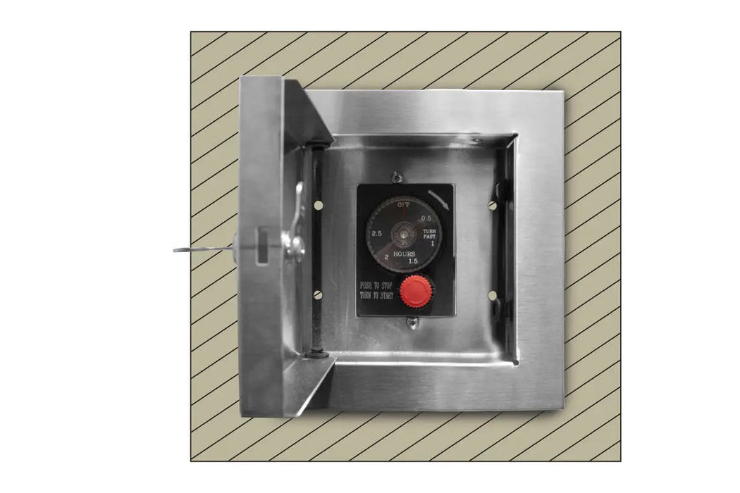 TrueFlame Locking Cabinet to house ESTOP1-0H Timer - TF-ESTOP-LC-KIT TrueFlame Dreamwood Living