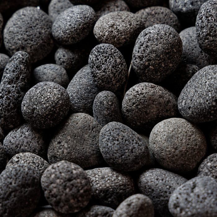 The Outdoor GreatRoom Tumbled lava rock LAV-TMB