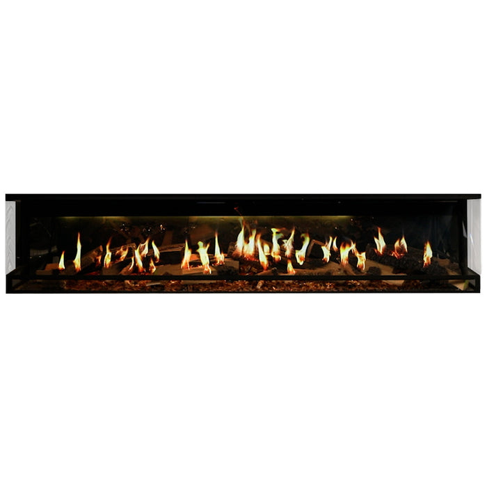 Ortal Holographic 74" Linear Electric Fireplace