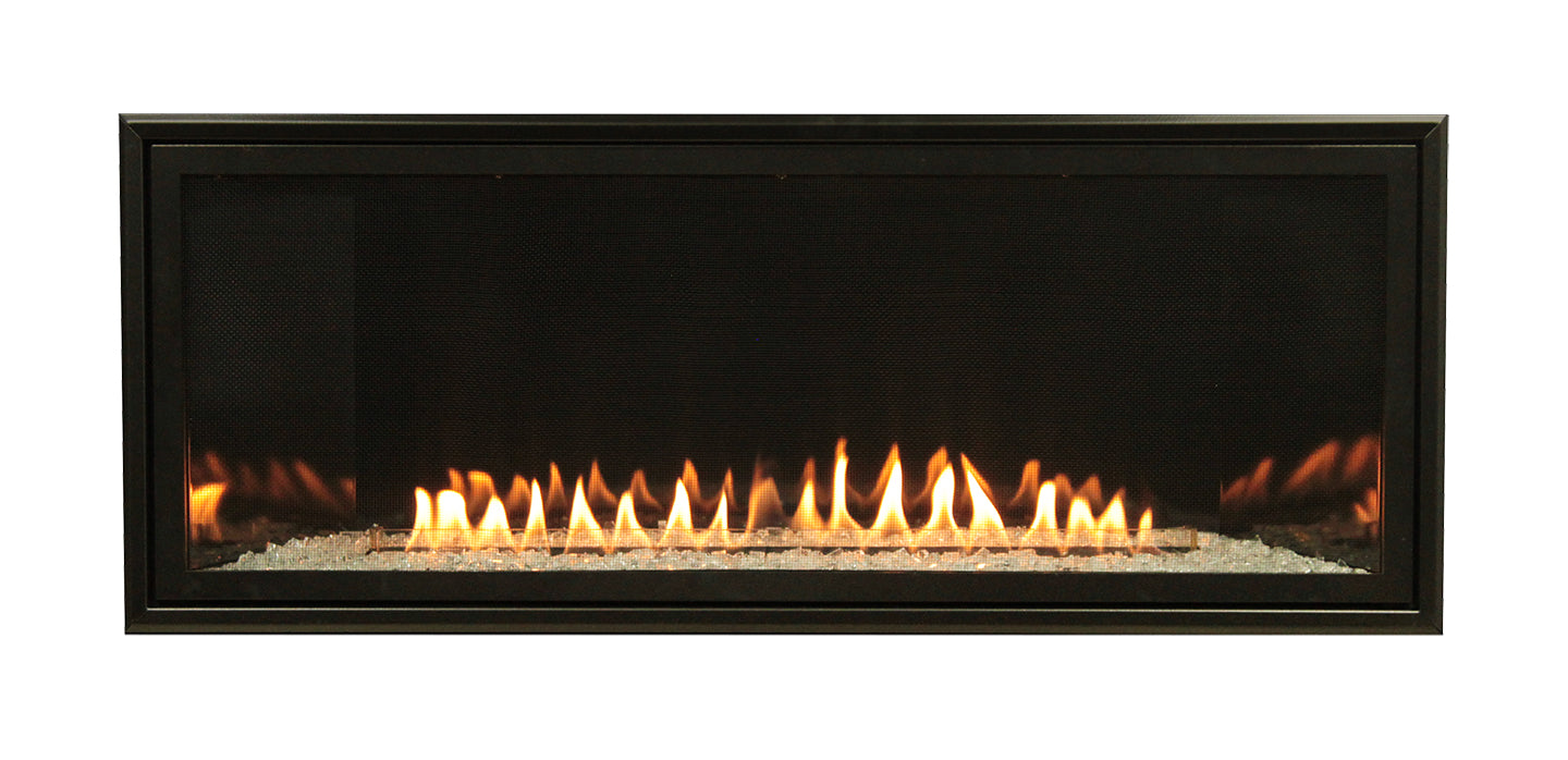 Empire Boulevard 36 vent-free linear with black liner and narrow trim kit