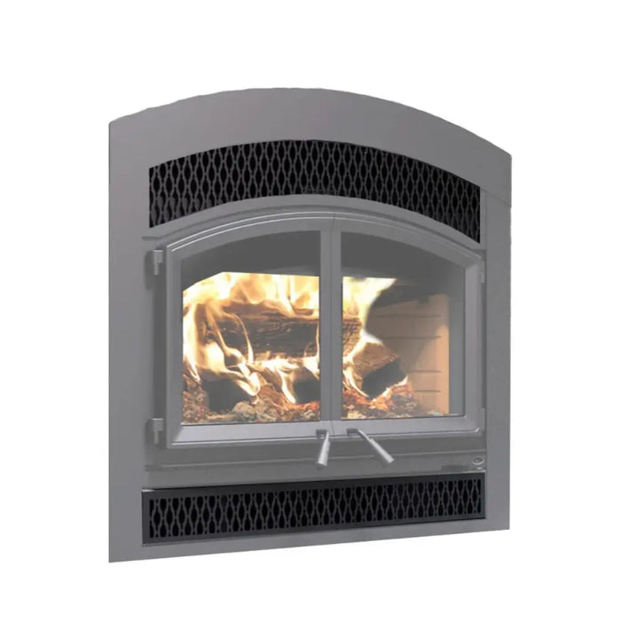 Valcourt Faceplate, Brick, Louver and Decorative Top Panel for Waterloo Arched Fireplace Valcourt Dreamwood Living