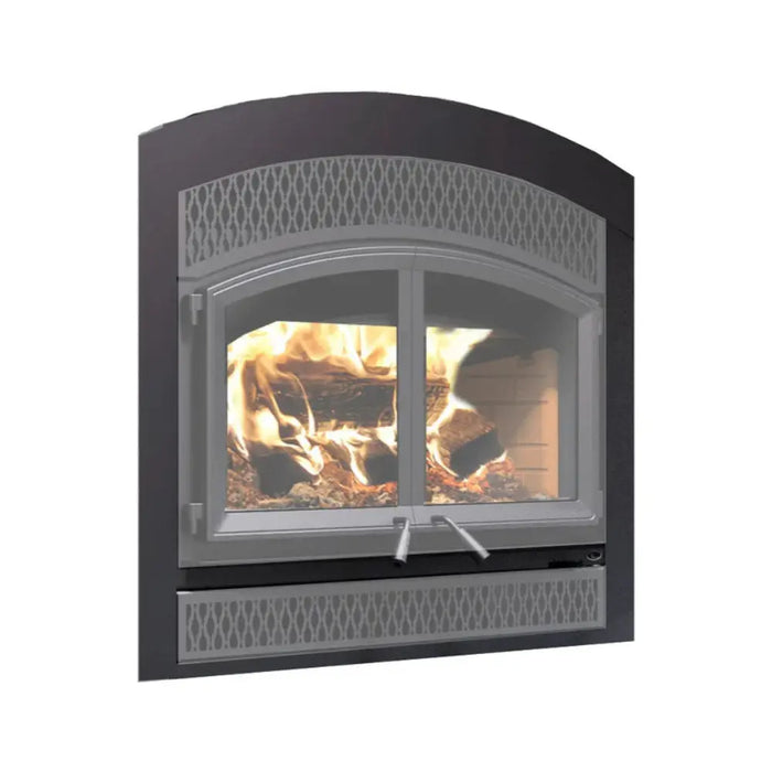 Valcourt Faceplate, Brick, Louver and Decorative Top Panel for Waterloo Arched Fireplace Valcourt Dreamwood Living
