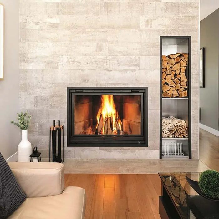Valcourt Frontenac - Guillotine Door Wood Burning Fireplace Valcourt