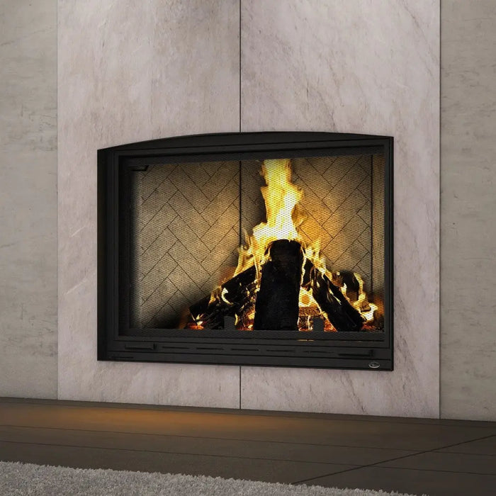 Valcourt Frontenac - Guillotine Door Wood Burning Fireplace Valcourt
