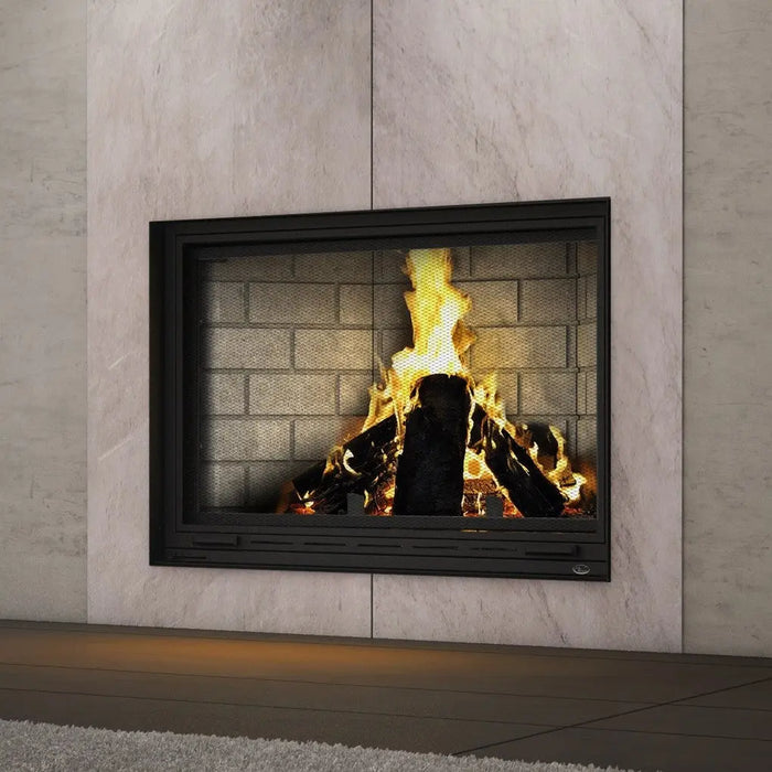 Valcourt Frontenac - Guillotine Door Wood Burning Fireplace Valcourt