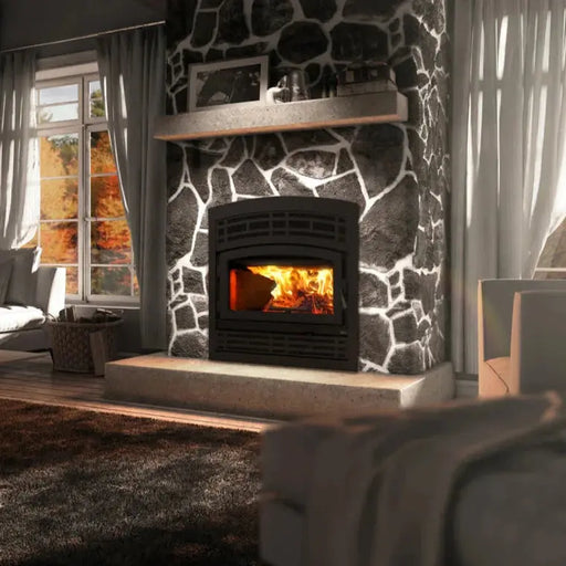 Valcourt Lafayette II Arched Wood Fireplace - Dreamwood Living