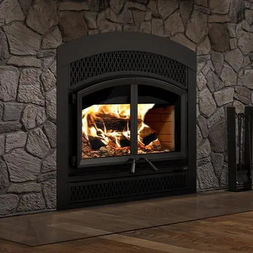 Valcourt Waterloo Arched Faceplate Wood Burning Fireplace - Dreamwood Living