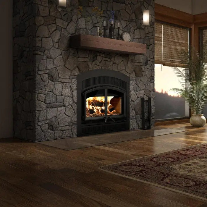 Valcourt Waterloo Arched Faceplate Wood Burning Fireplace - Dreamwood Living