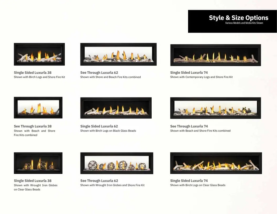 Napoleon Luxuria 62 Direct Vent Gas Fireplace Napoleon Hearth