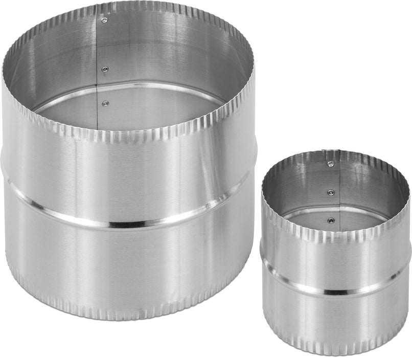 4"/7" Direct Vent Flex Vent Components - 4" x 7" Coupler Kit – product photo