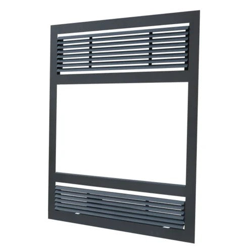 Empire 36" Black Traditional Faceplate for St. Clair 3000 Wood Burning Fireplace