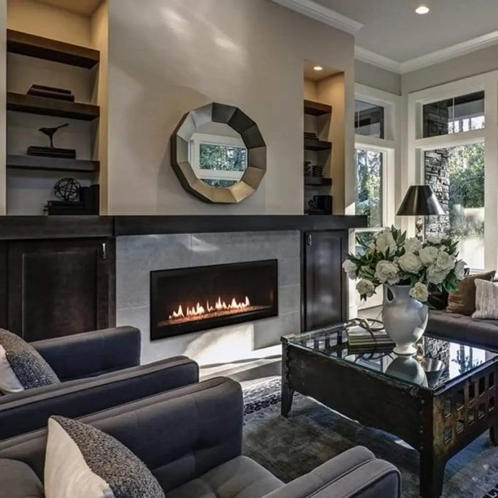 White Mountain Hearth 36" Boulevard Direct Vent Linear Contemporary Gas Fireplace White Mountain Hearth