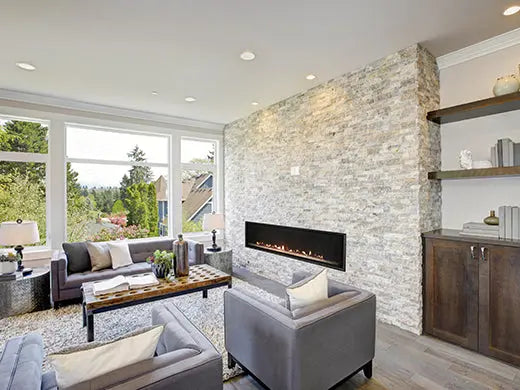 White Mountain Hearth 36" Loft Linear Direct Vent Gas Fireplace White Mountain Hearth