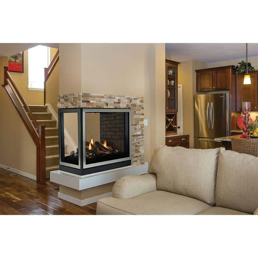 White Mountain Hearth 36" Tahoe Direct-Vent Clean Face Premium Peninsula Fireplace White Mountain Hearth