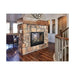 White Mountain Hearth 36" Tahoe Direct-Vent Clean Face Premium Peninsula Fireplace White Mountain Hearth