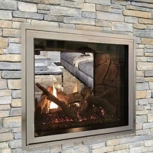 White Mountain Hearth 40" Rushmore See-Through Direct Vent Gas Fireplace White Mountain Hearth