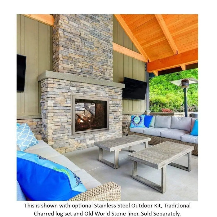 White Mountain Hearth 40" Rushmore See-Through Direct Vent Gas Fireplace White Mountain Hearth